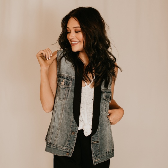 Jackets & Blazers - Denim Vest
